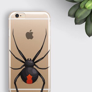 Red Spider iPhone Case: Creepy Insect Design