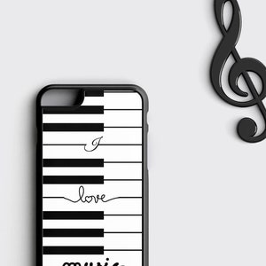 Piano Keys iPhone Case: Music Lover Gift