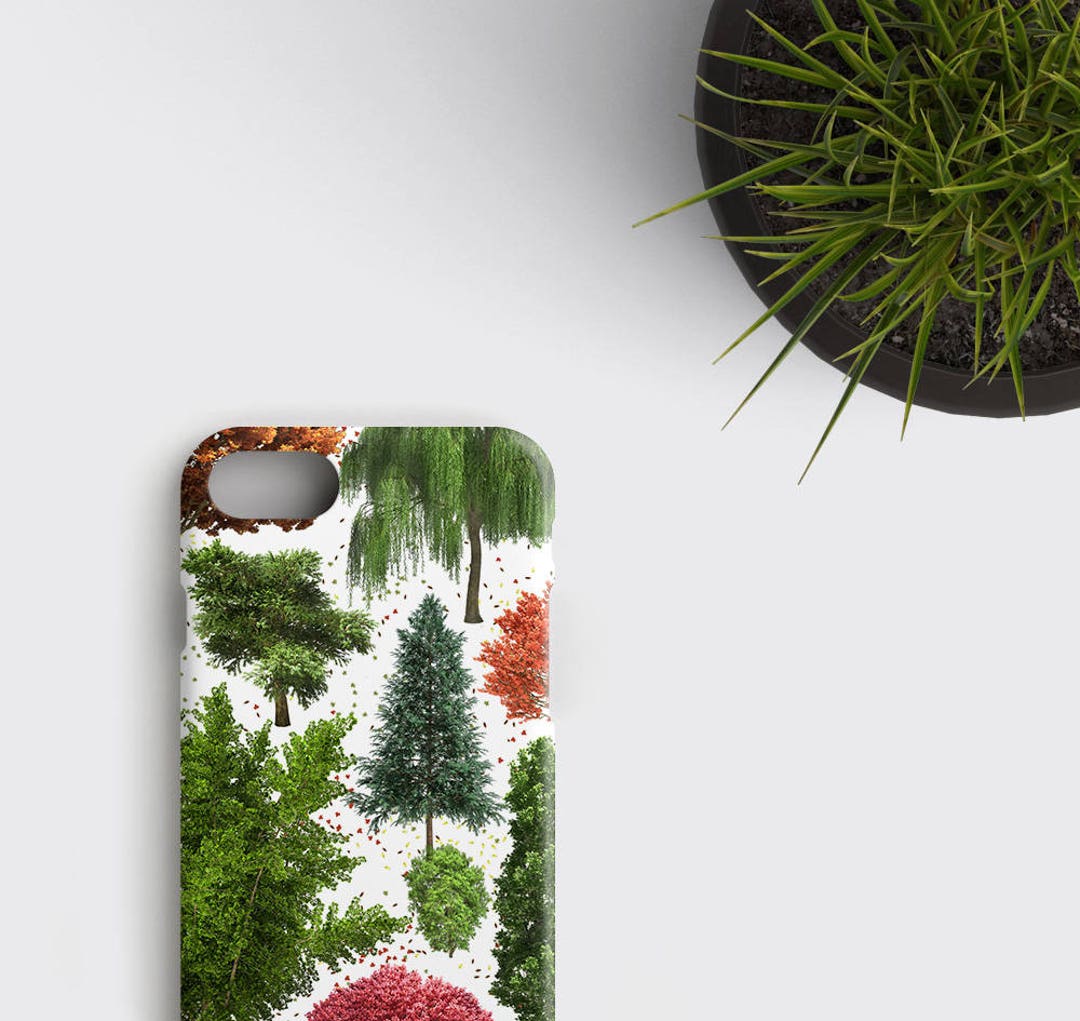 3D Trees iPhone & Samsung Case: Nature Design - Etsy