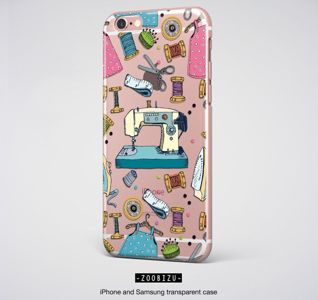 Sewing Machine iPhone 13 Pro Case Mothers Day Sewing Theme Samsung S21