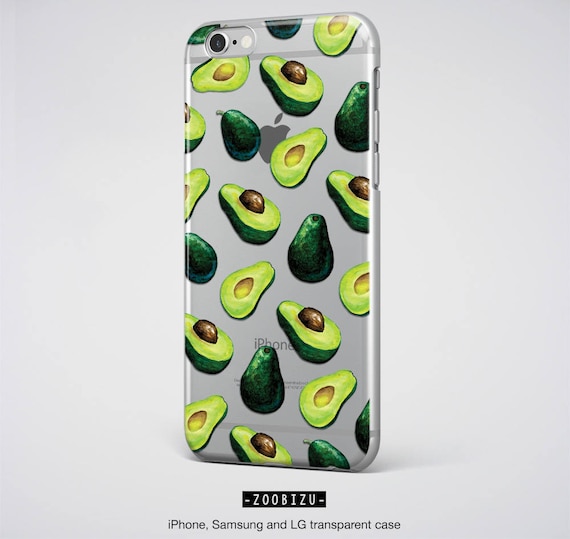 Avocado iPhone Clear Case Samsung Galaxy Cover - Etsy Avocado iPhone Clear Case Samsung Galaxy Cover - Etsy