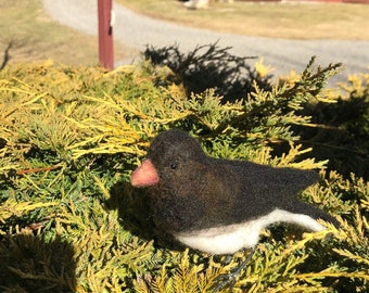 Needle Felted Junco