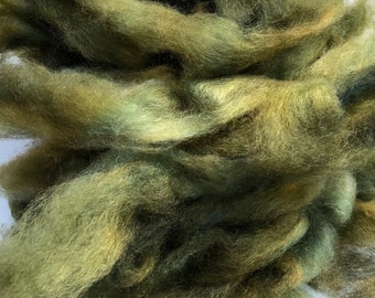 Hand Dyed Adult Mohair Roving