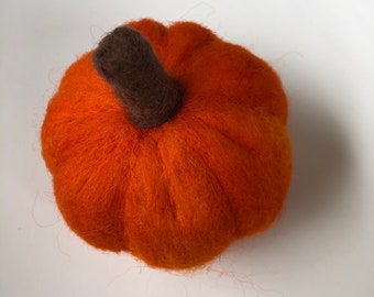 Needle Felted Pumpkin