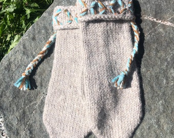 Swedish Lovikka Inspired Mittens-Adult Large