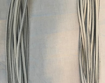 Bungie Nylon coated rubber rope shock cord 3/16" x 50' Bungee Stretch Made N USA