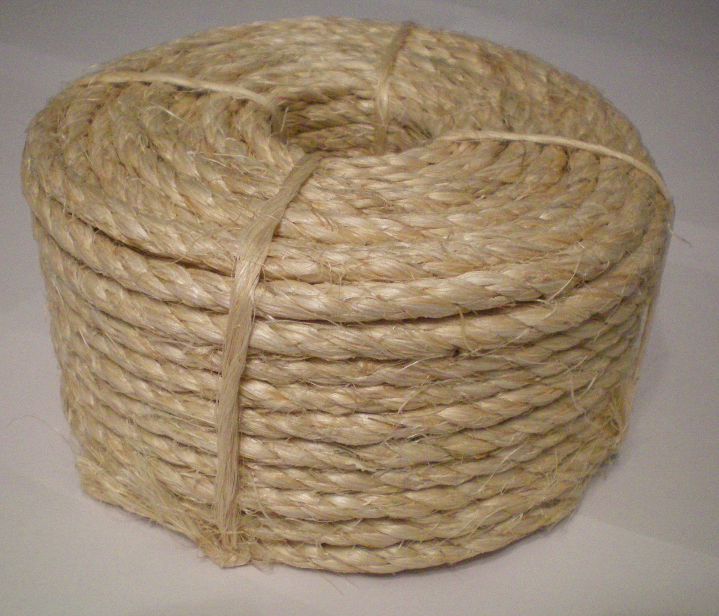 Sisal Rope Twine 1/4 inch x 1000 ft Bulk Wholesale Similar to, home