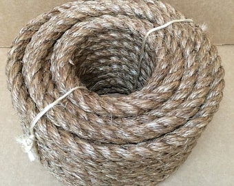 1.25 X 100' TREATED MANILA ROPE Docks Tree Work Dock | Etsy