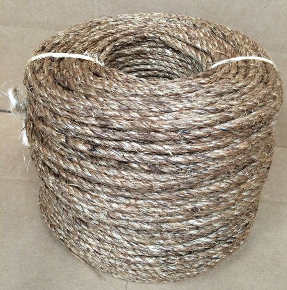 1/4 X 600' TREATED MANILA ROPE Docks Tree Work Dock Farm | Etsy