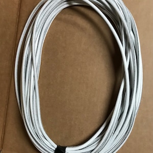 Bungie Nylon coated rubber rope shock cord 1/4&quot; x 50&#39; Bungee Stretch Made N USA
