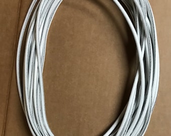 Bungie Nylon coated rubber rope shock cord 1/4" x 50' Bungee Stretch Made N USA