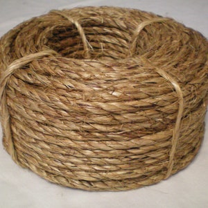 1/4 X 100&#39; TREATED MANILA ROPE Docks Tree Work Dock Farm Nautical Crafts Rodeo