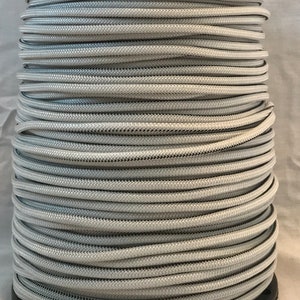 Bungie Nylon coated rubber rope shock cord 3/16&quot; x 500&#39; Bungee Stretch Made N USA