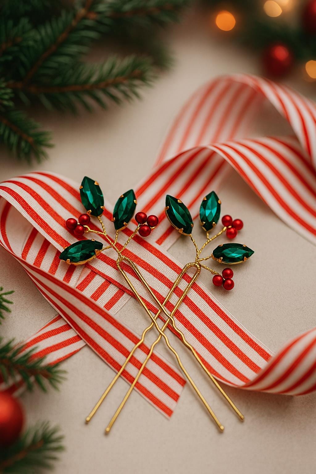 Weihnachts haarschmuck