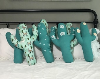 cactus shape pillow