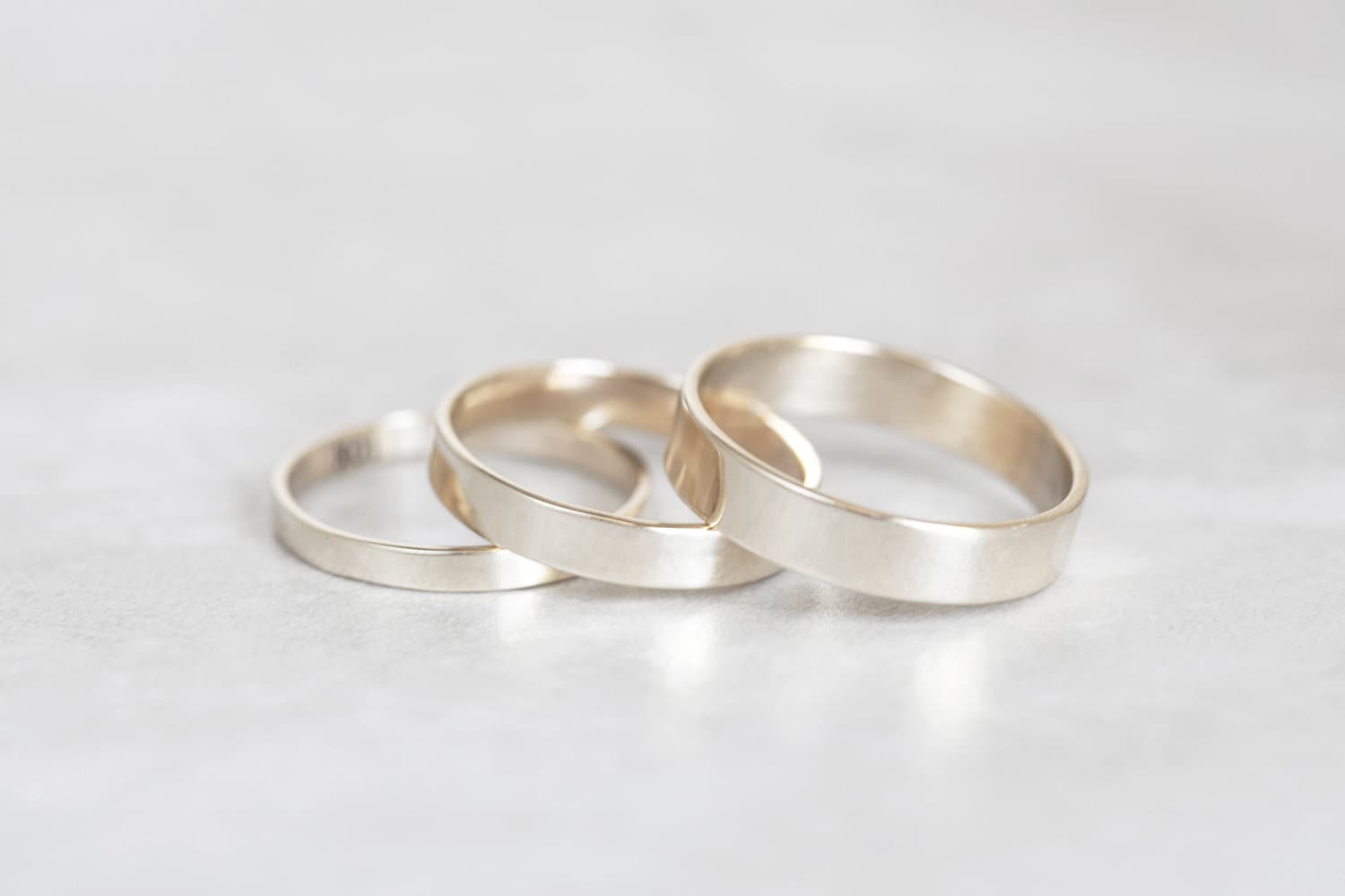 White Gold Band, 10K, 14K, 18K White Gold Band, 2mm, 3mm White Gold Band, 10K, 14K, 18K White Gold Band, 2mm, 3mm