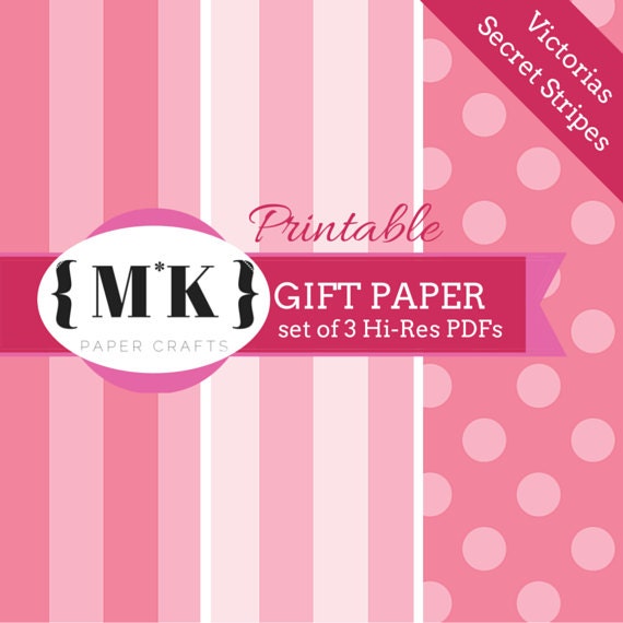Printable Gift Wrapping Paper /Scrapbooking Victoria's Etsy