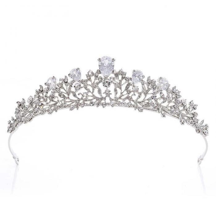 Wedding Tiara Bridal Tiara Crystal Wedding Headpiece Etsy