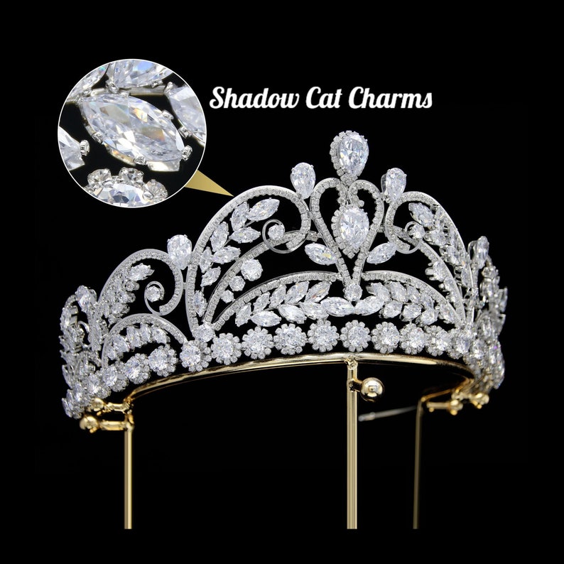 Swarovski Crystal Tiara Crystal Wedding Tiara Bridal Tiara Etsy