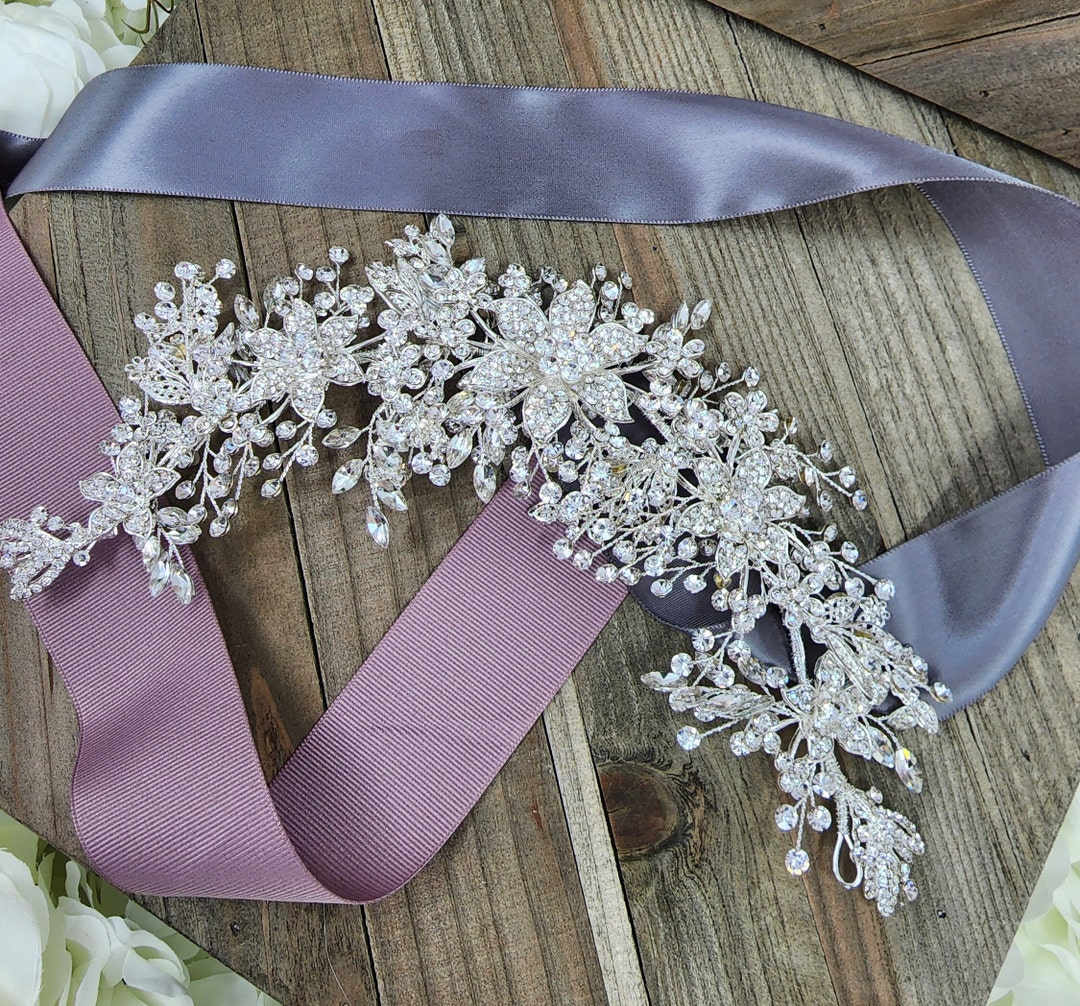 bridal headpieces crystal