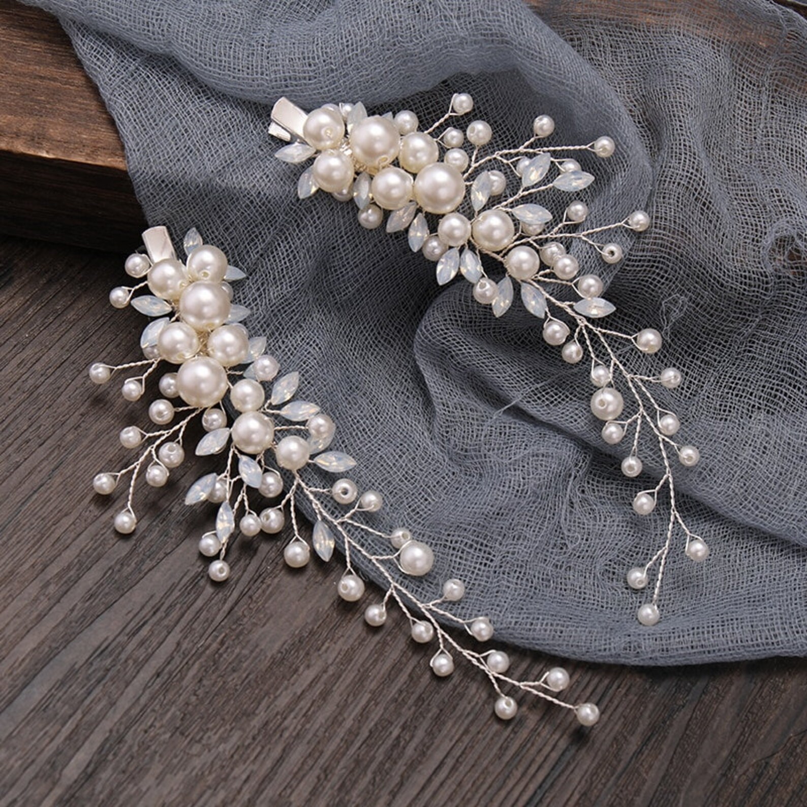 Bridal Pearl Hair Pins Pearl Wedding Hair Pins Pearl Bridal Etsy