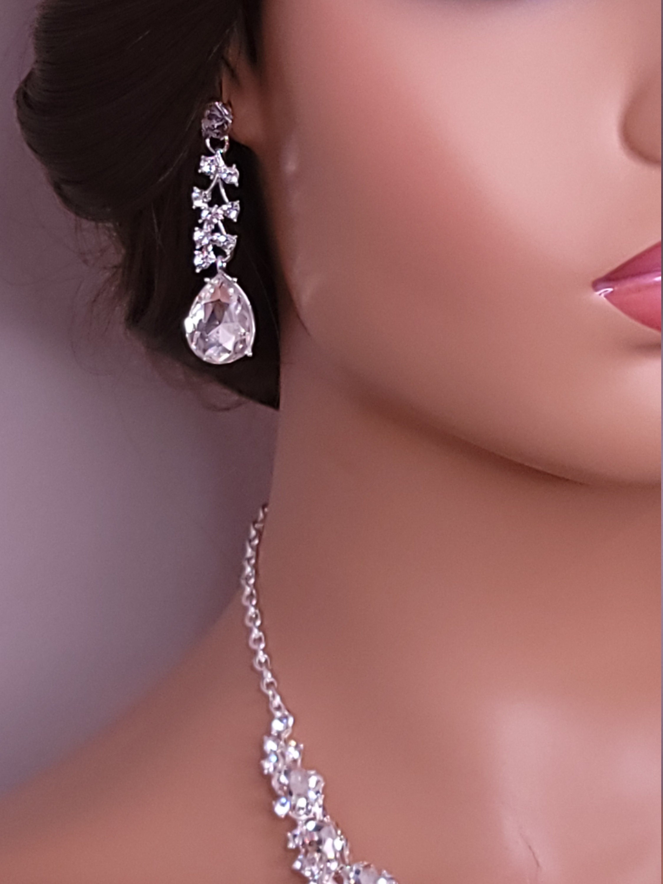 Elegant Luxury Silver Color Necklace Adjustable Size - Temu