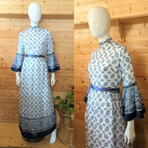 Vintage 1970&#39;s Richard Shops maxi dress