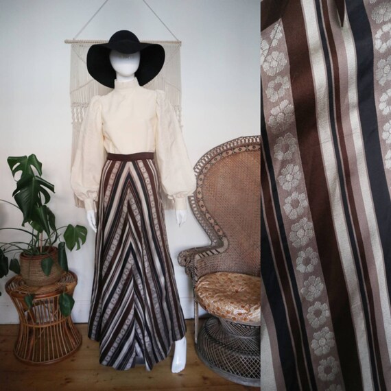 Vintage 1970's Marion Donaldson maxi dress RARE