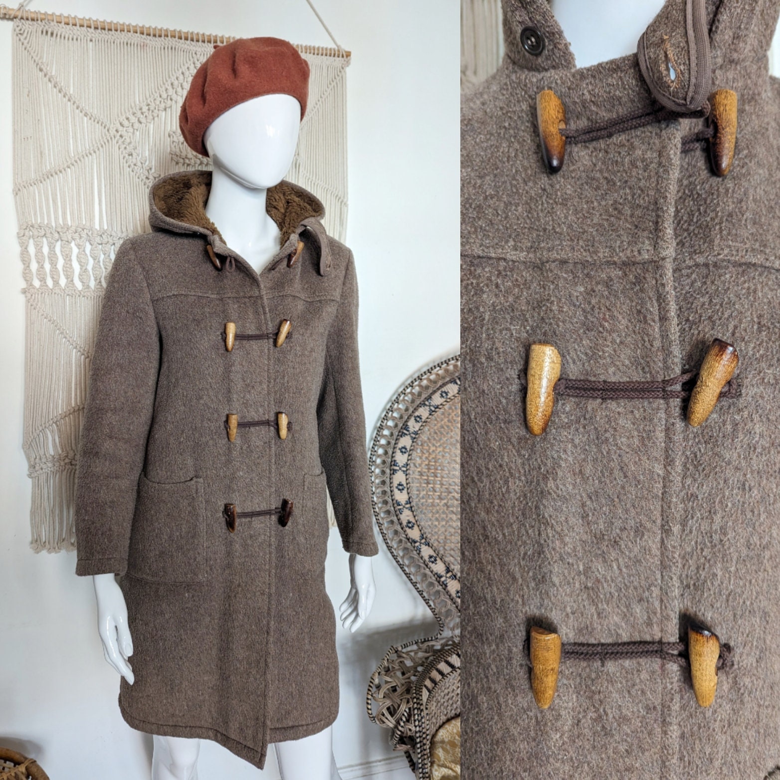 Mod Duffle Coat Etsy