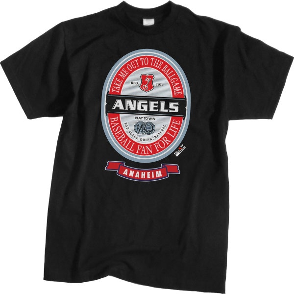 T-shirt Anaheim Angels - Taille M - Coton - Occasion Très Bon État