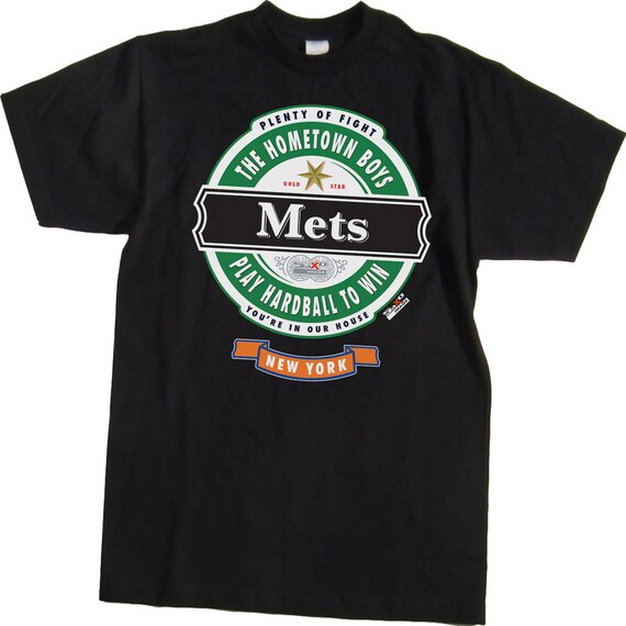 black mets t shirt
