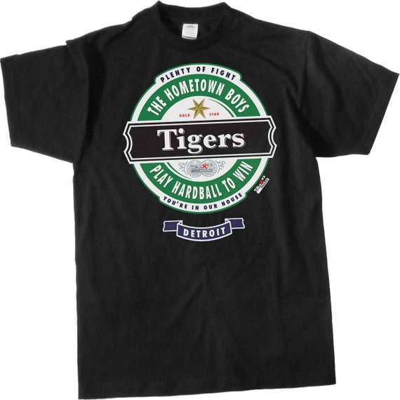 custom detroit tigers t shirt