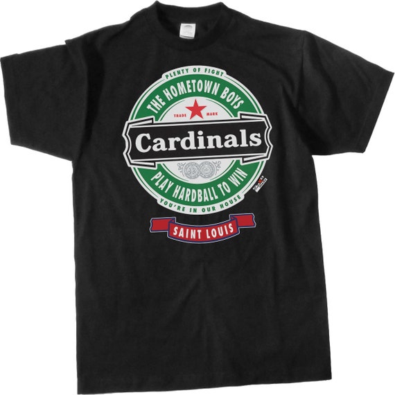 black st louis cardinals shirt