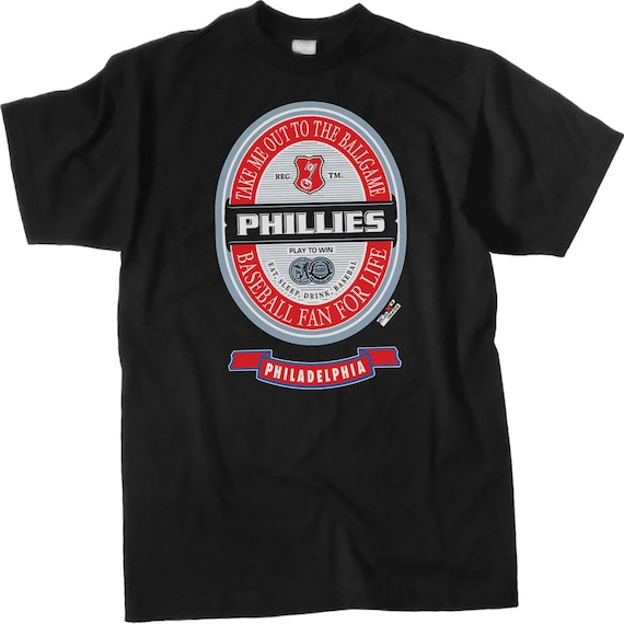 black phillies shirt