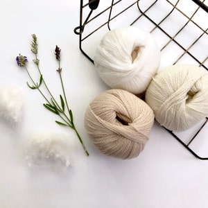 Tiny Bear Set, Light Neutrals, Photo Prop