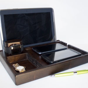Double Wireless Phone Charger, double Qi Charging Station for Multiple Devices