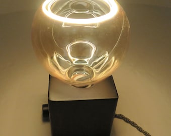 Gift for special occasion, LED modern Lamp-cube,  lamp with dimmer, Desk Lamp unique, Lighting-corporate gift