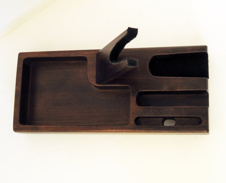 Personalized Gift for Men Bedside Table Gun Holder Mens Etsy