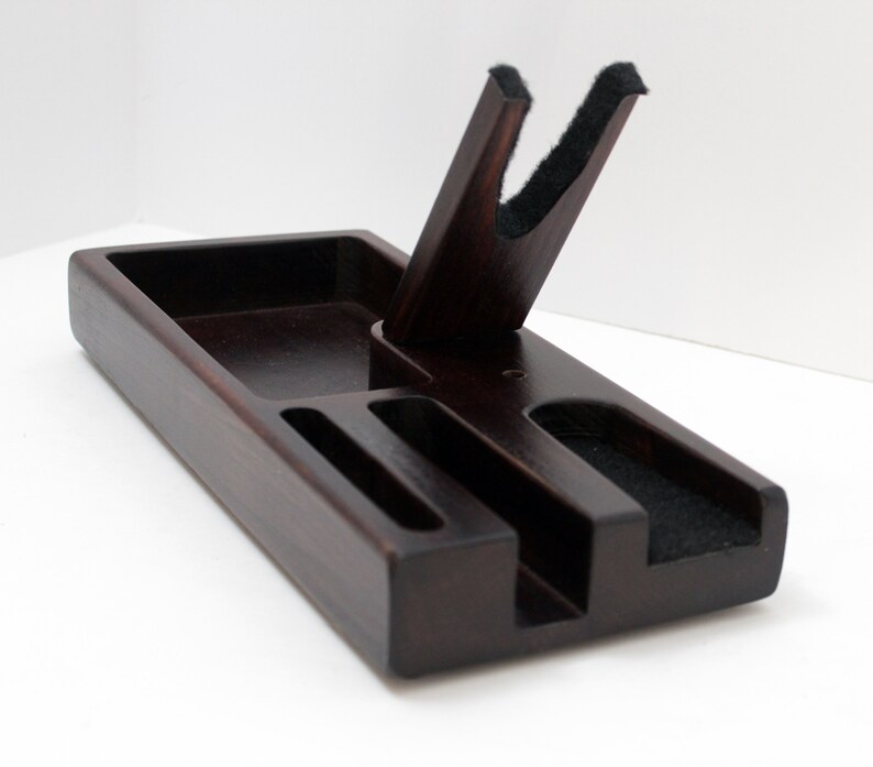 Personalized Gift for Men Bedside Table Gun Holder Mens Etsy