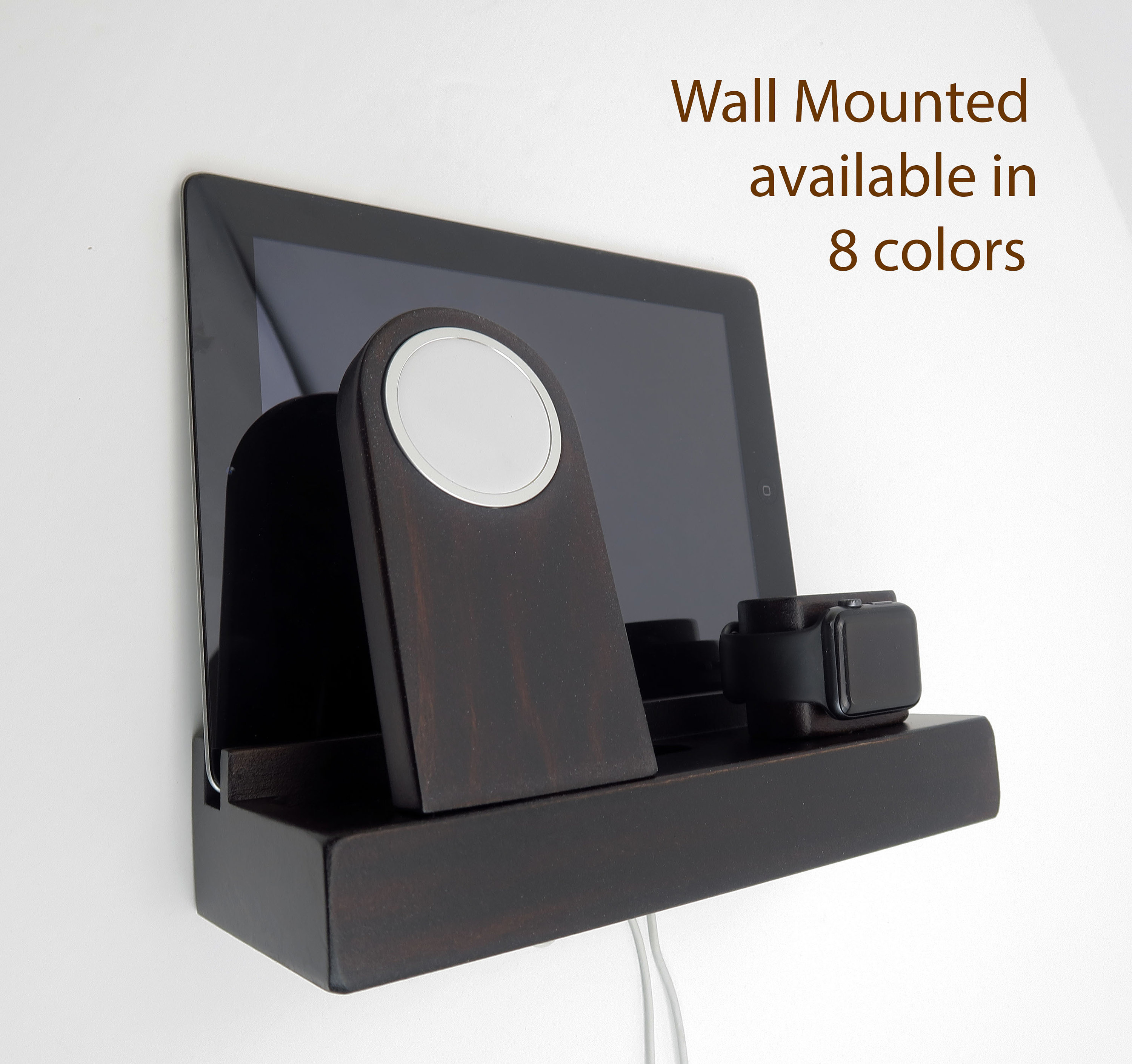 Apple Charging Station Wireless Charging Dock Wall Mounted Doc