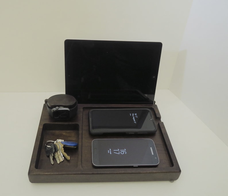 Double Wireless Phone Charger, double Qi Charging Station for Multiple Devices