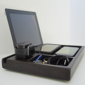 Double Wireless Phone Charger, double Qi Charging Station for Multiple Devices
