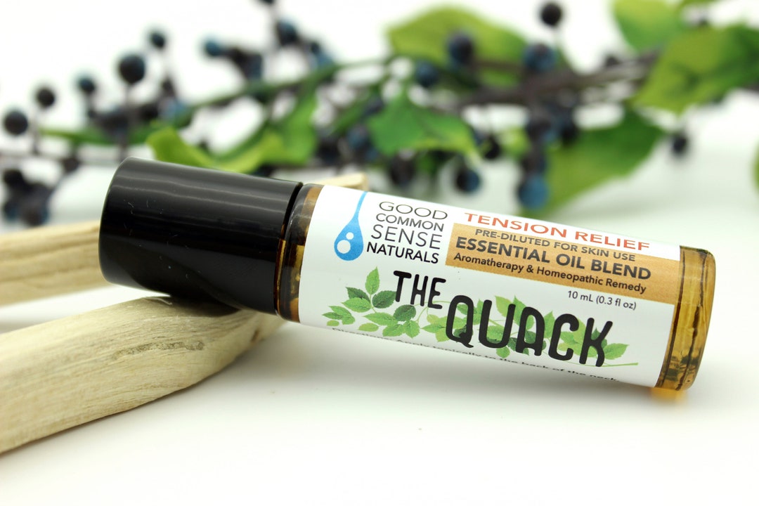 Muscle Tension Relief Essential Oils the Quack Therapy Etsy Australia