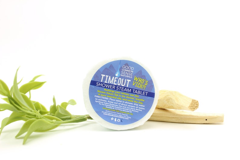 Aromatherapy Shower Steam Tablet Mentholated Shower Tab Etsy
