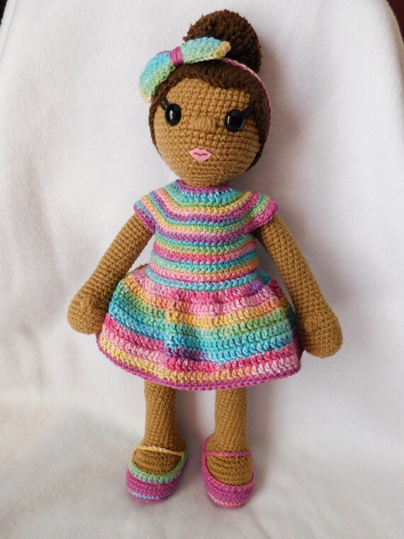 crochet african american doll patterns