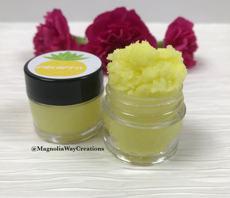 6 Delicious Edible Sugar Lip Scrubs Bulk Order XL 15g. Jars Etsy