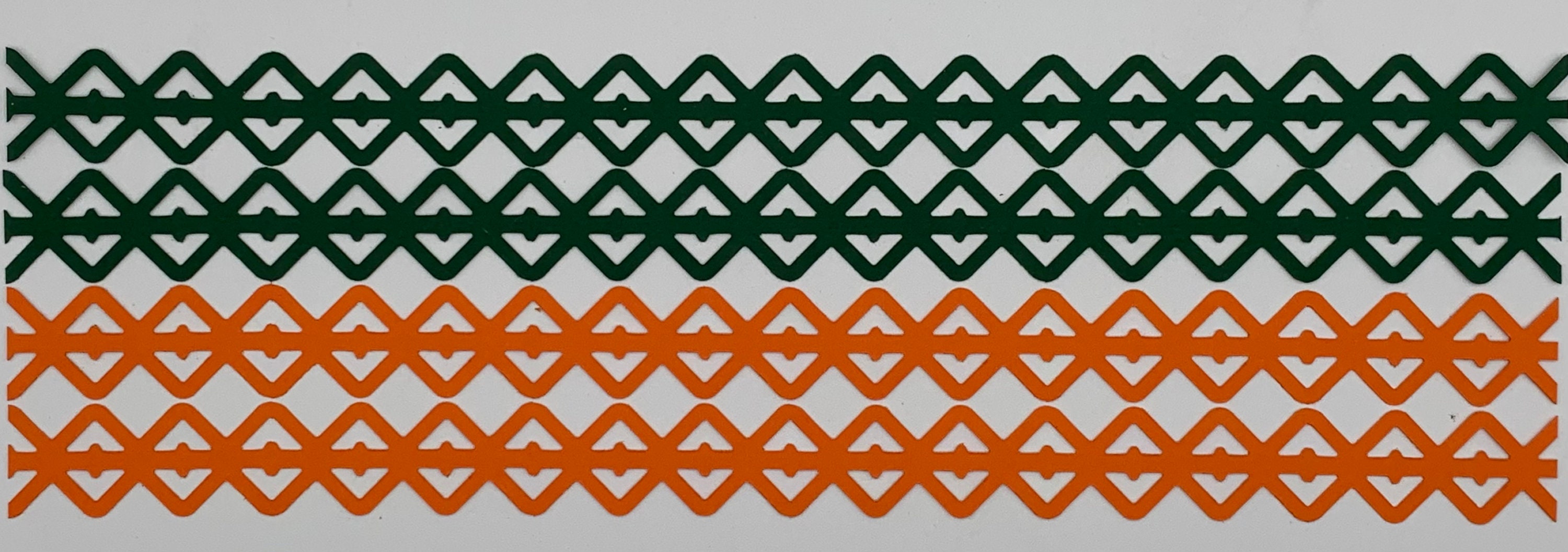 Creative Memories Mirrored Triangles Chain Border - Etsy