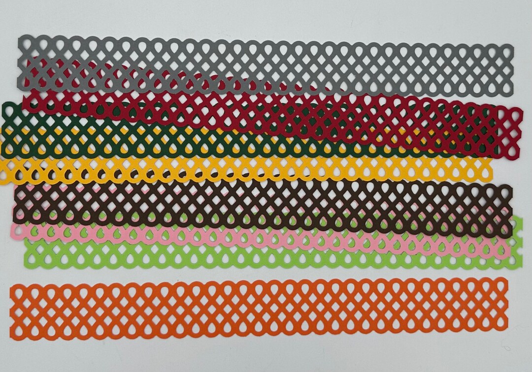 Creative Memories Teardrop Lattice Border Etsy