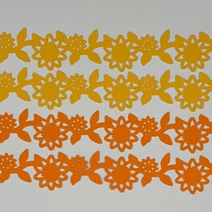 Creative Memories Sunflower Vine Border