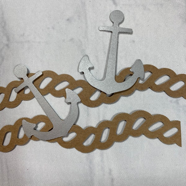Creative Memories Rope Chain and Anchor